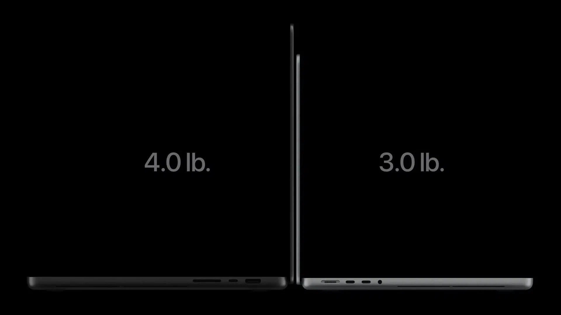 OLED MacBook Pro легче моделей с mini LED на 230270 г