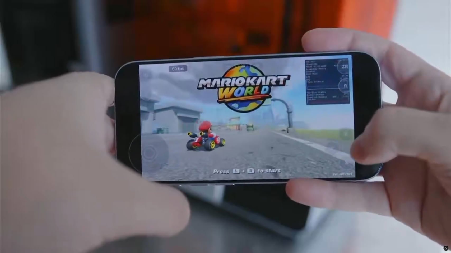 Mario Kart World запустили на iPhone 18 Pro через nxnative