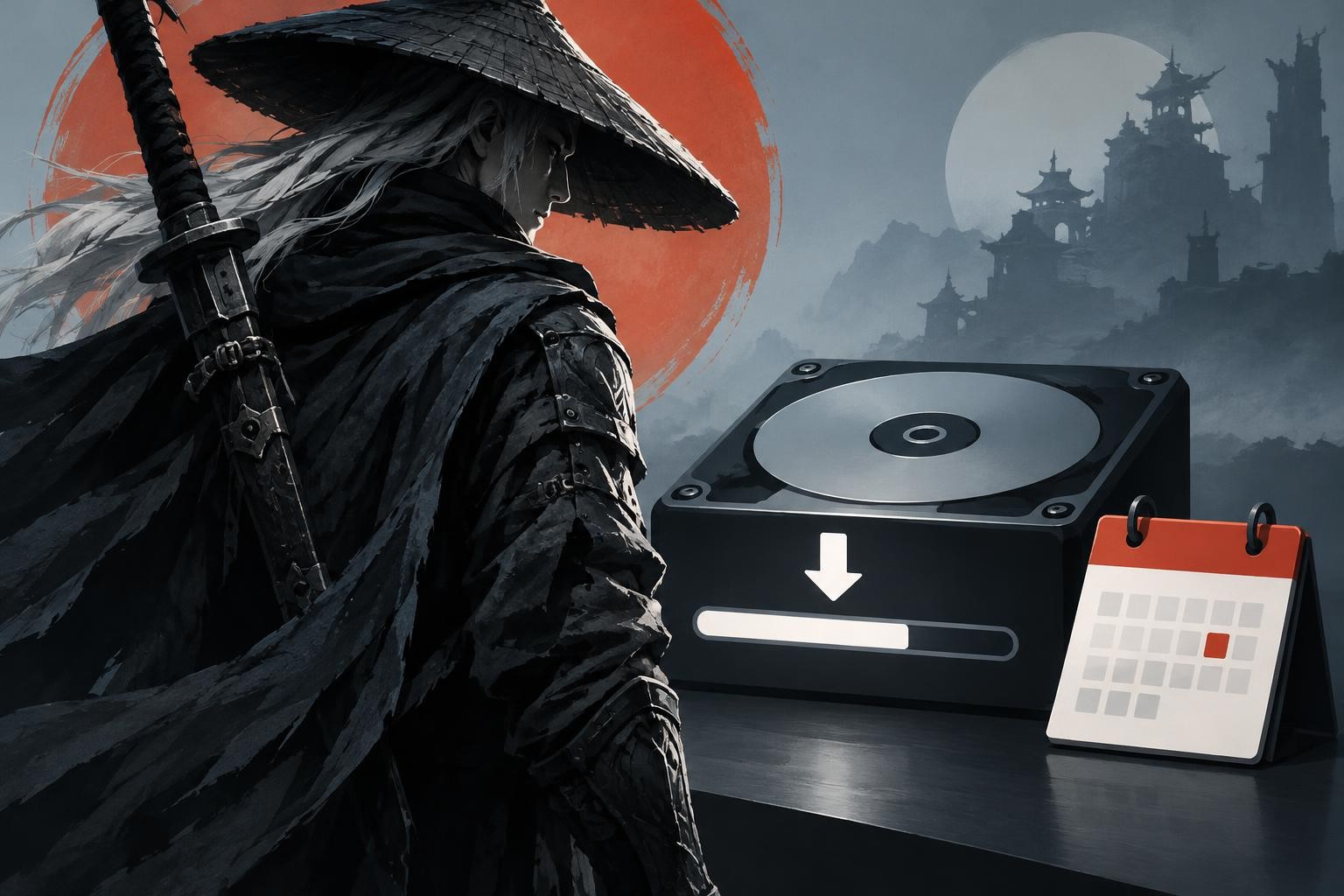 Иллюстрация к теме Предзагрузка Phantom Blade Zero начнётся 27 октября потребуется 300 ГБ свободного места