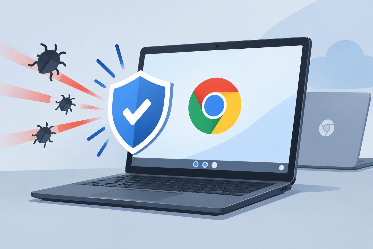Иллюстрация к теме В ChromeOS и ChromeOS Flex исправили критические уязвимости Chrome